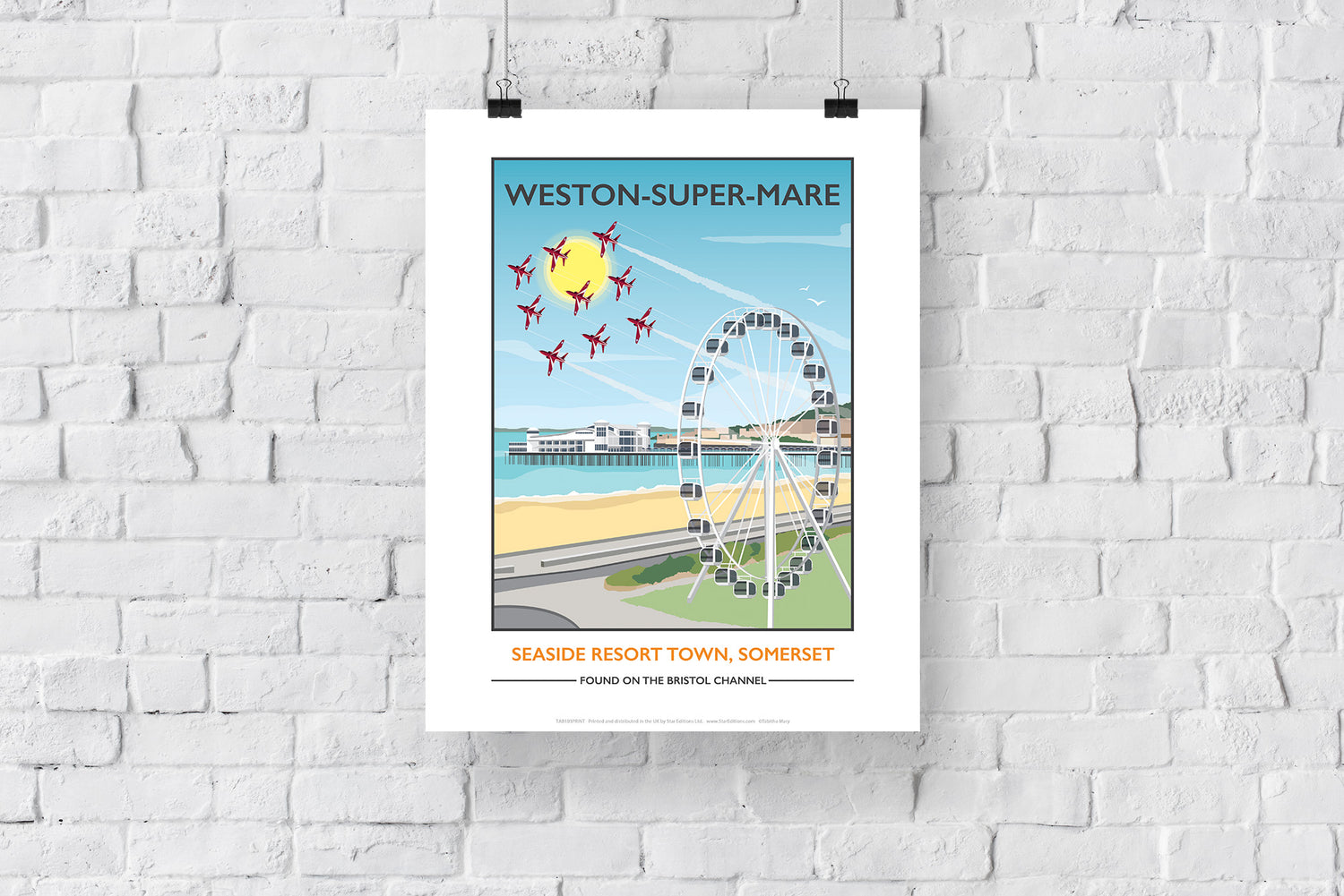 Weston Super Mare, Somerset - Art Print