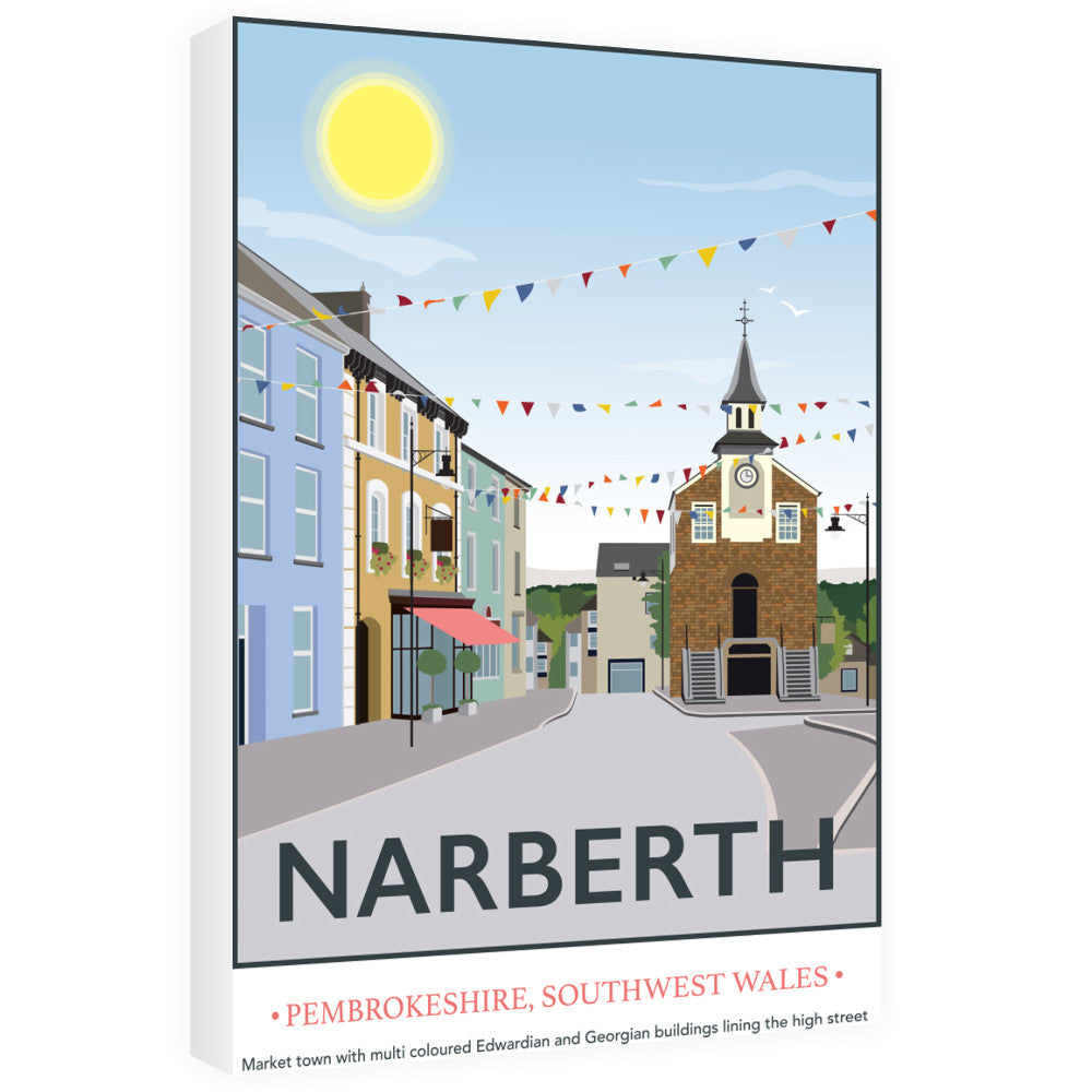 Narberth, Wales 60cm x 80cm Canvas
