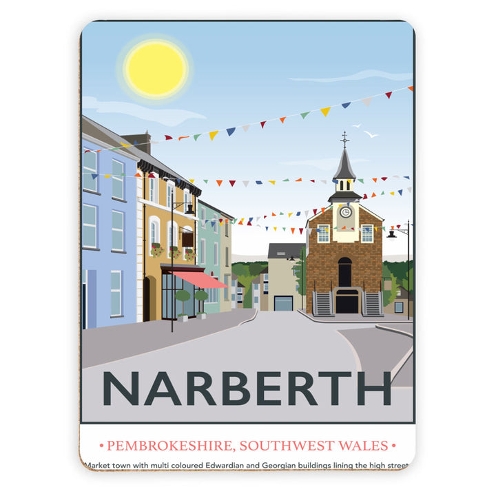 Narberth, Wales Placemat