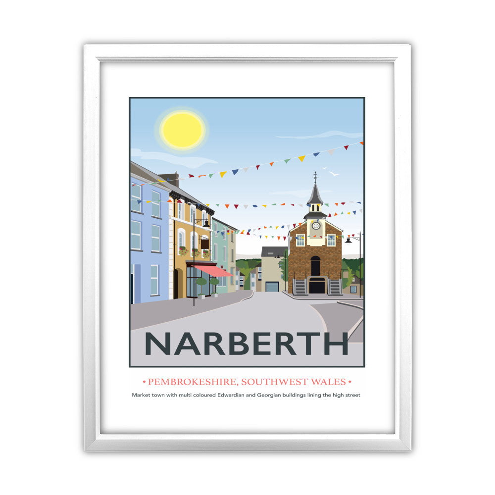 Narberth, Wales - Art Print