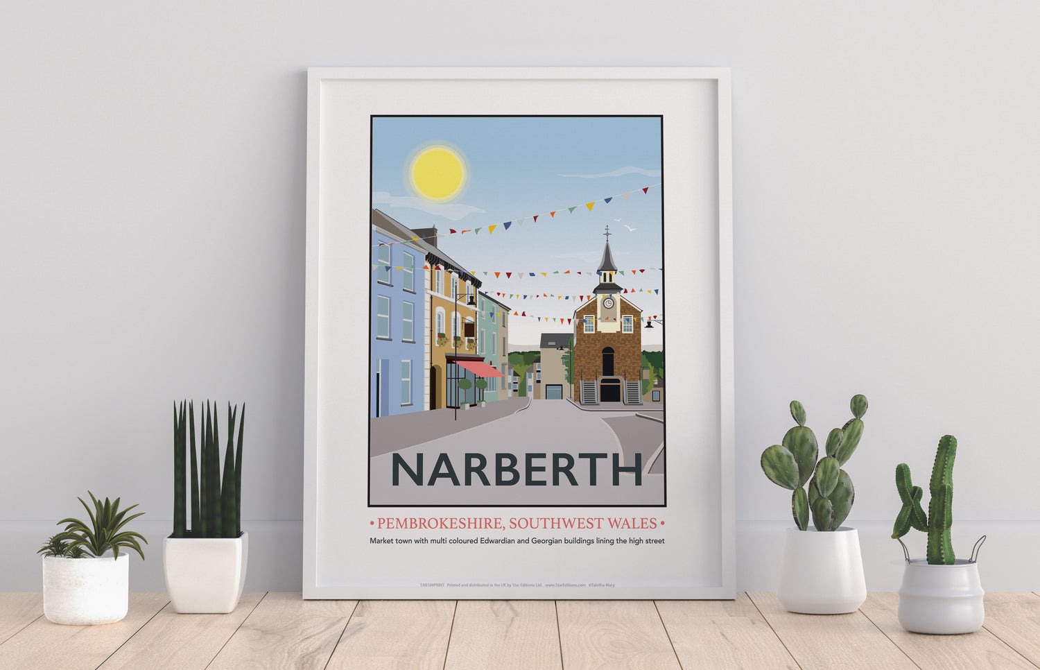 Narberth, Wales - Art Print