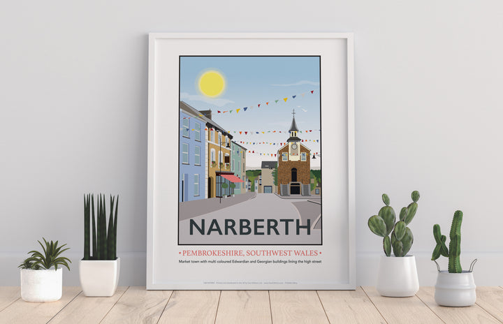 Narberth, Wales - Art Print