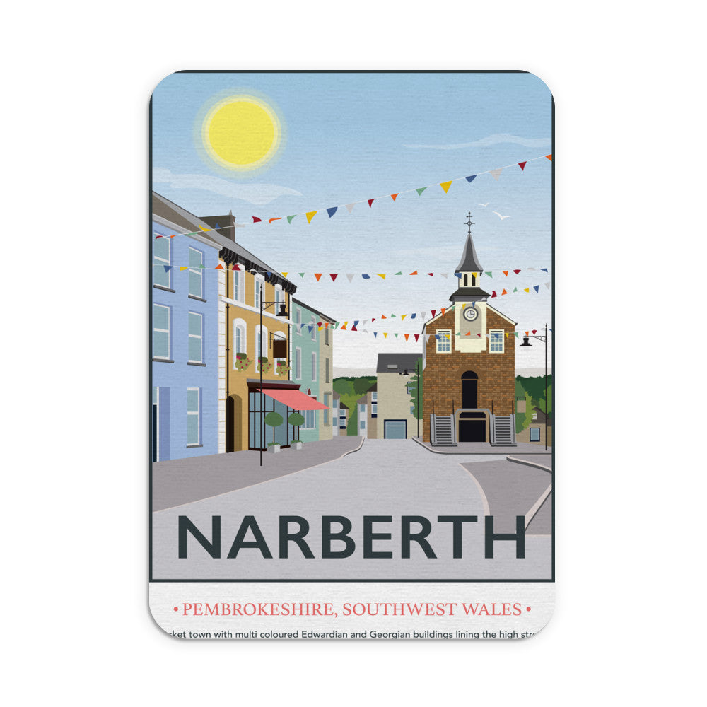 Narberth, Wales Mouse mat
