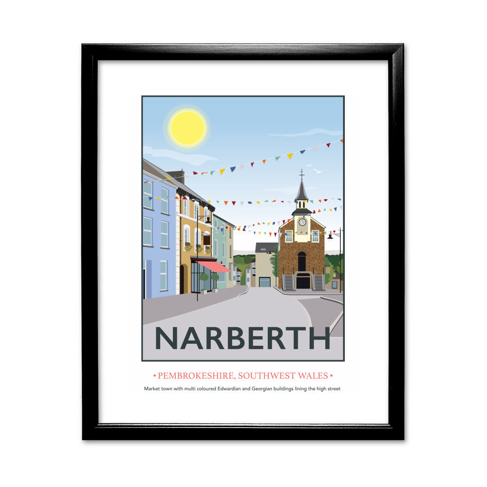 Narberth, Wales - Art Print
