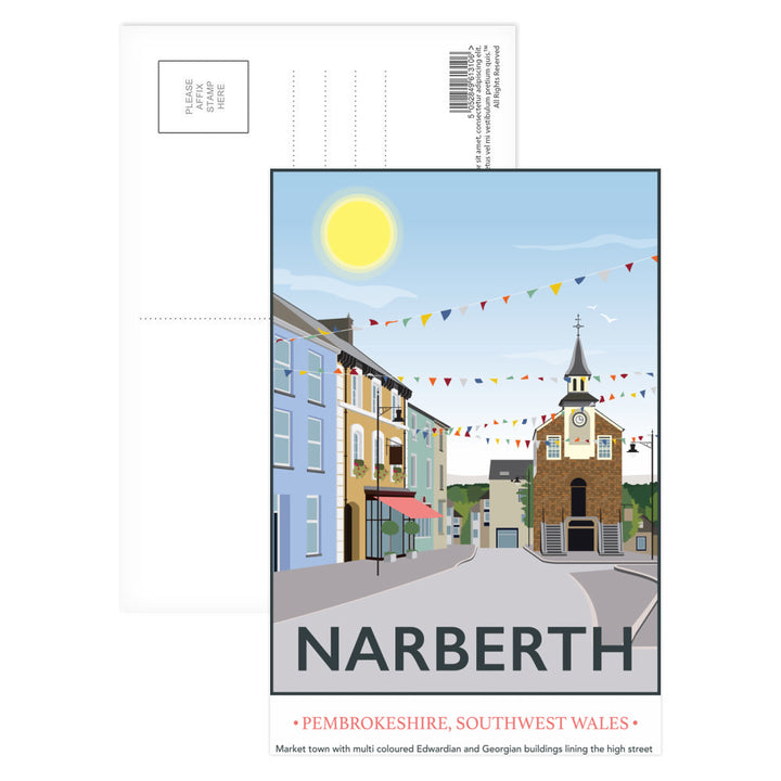 Narberth, Wales Postcard Pack