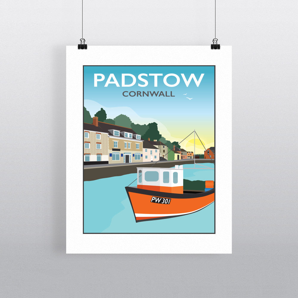 Padstow, Cornwall - Art Print