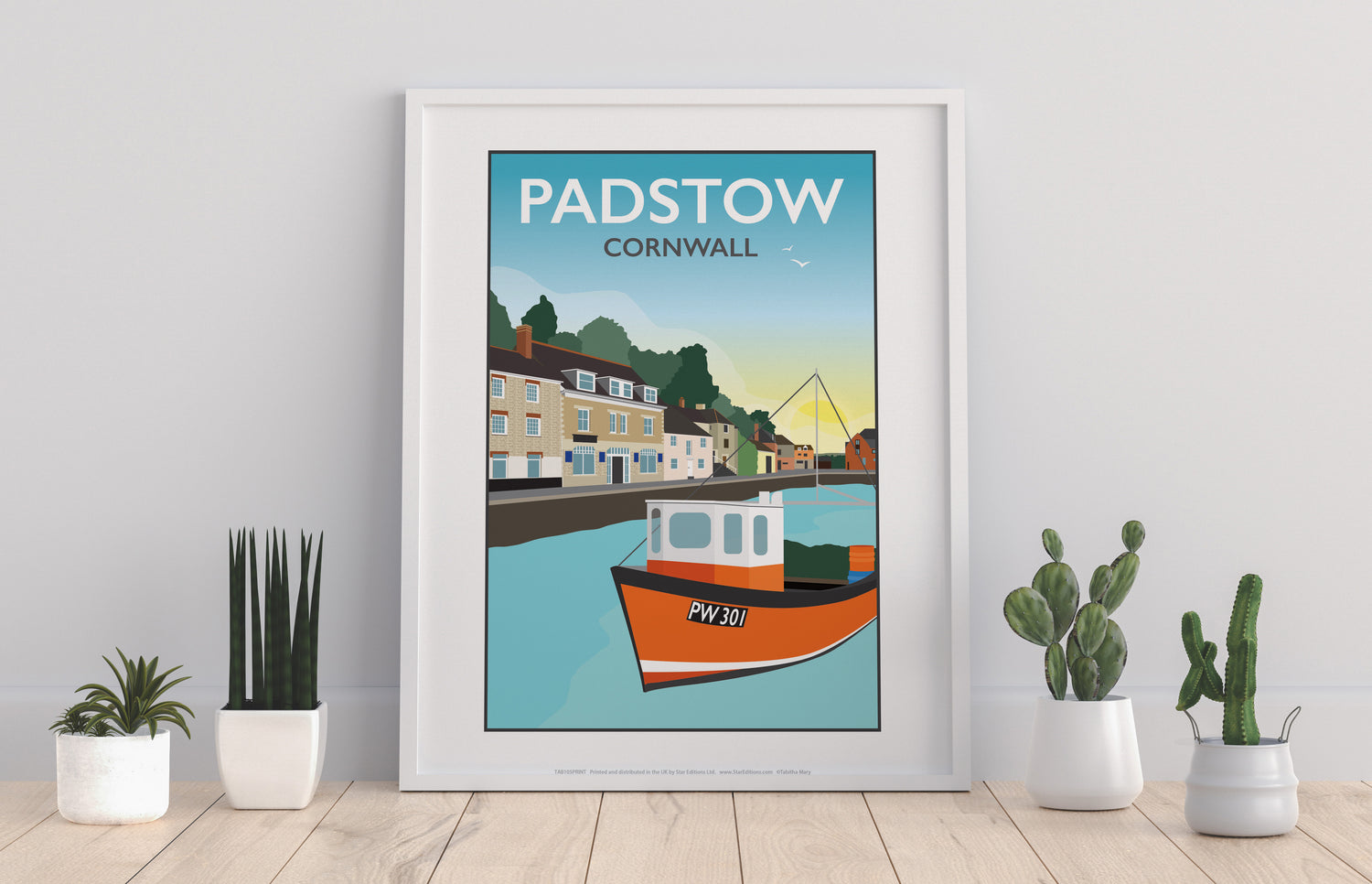 Padstow, Cornwall - Art Print