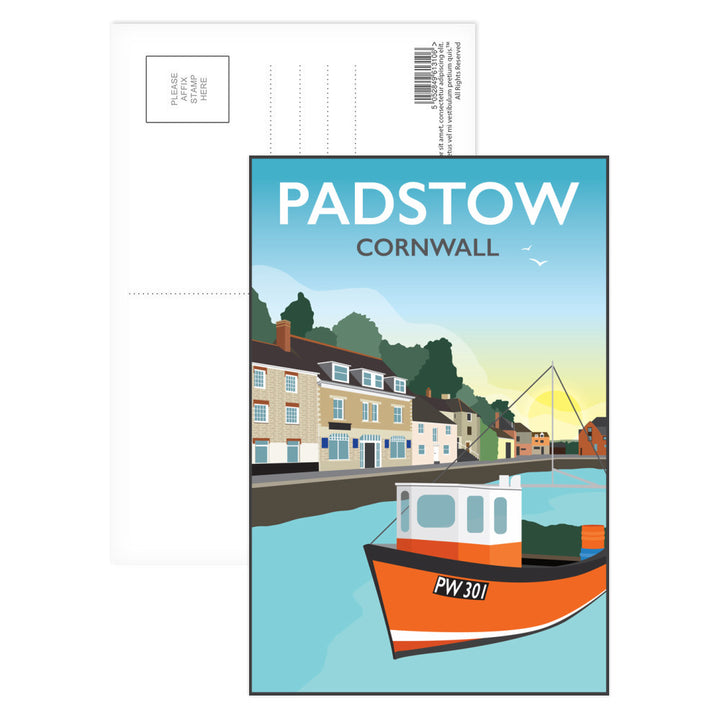 Padstow, Cornwall Postcard Pack