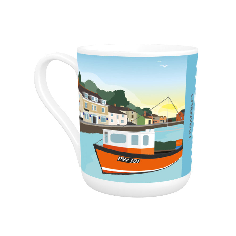 Padstow, Cornwall Bone China Mug