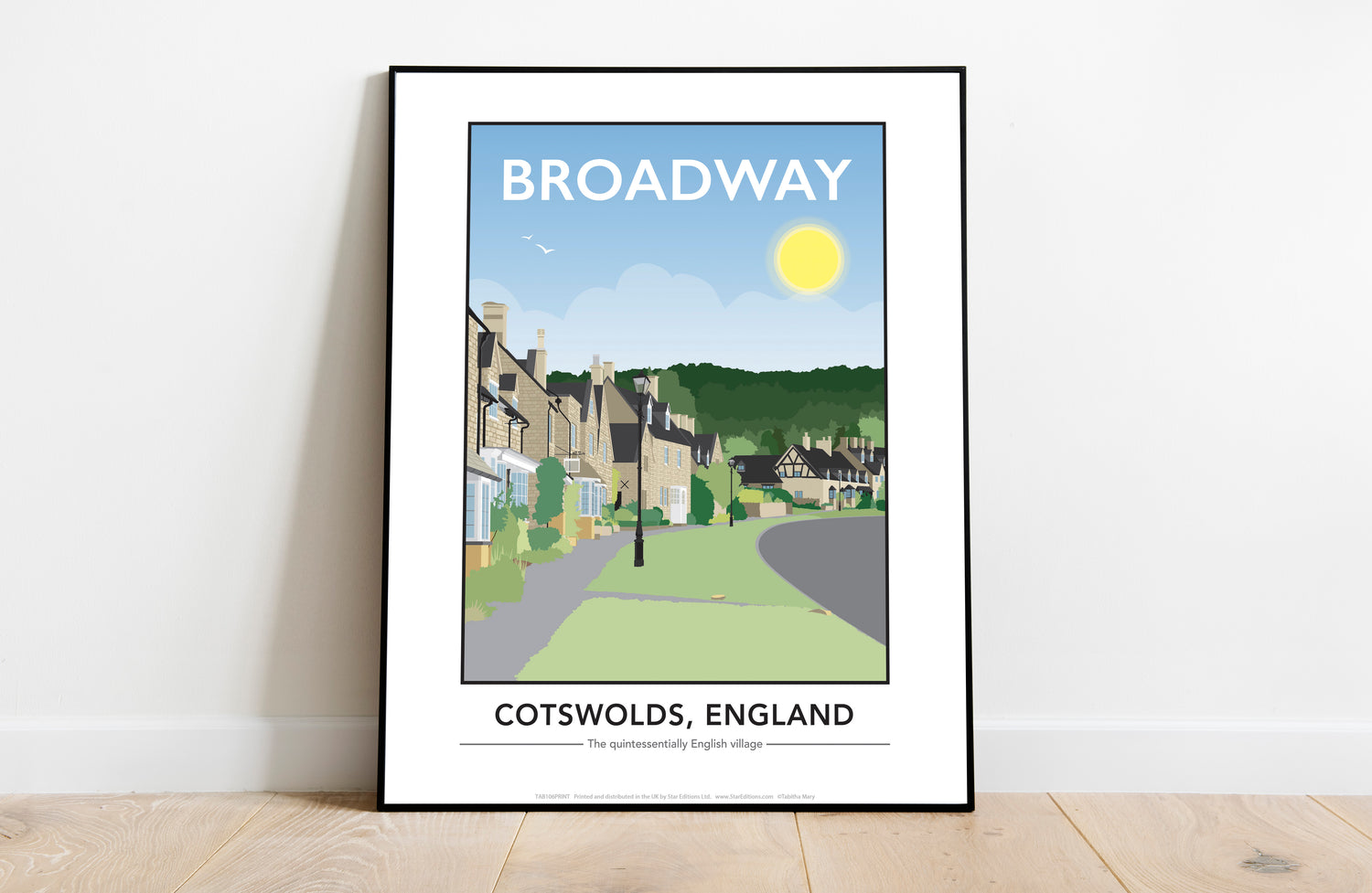 The Cotswolds, - Art Print