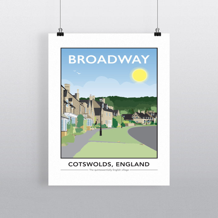 The Cotswolds, 90x120cm Fine Art Print