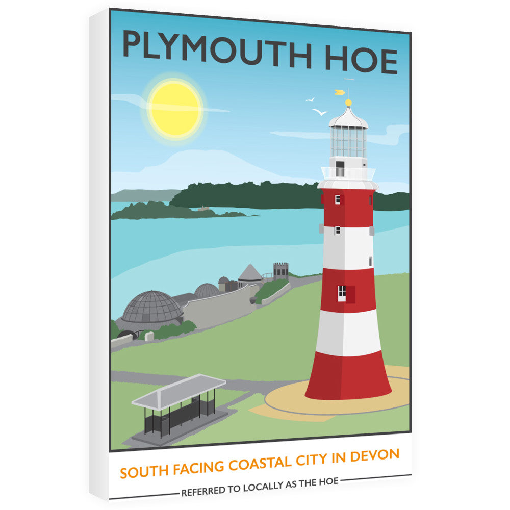 Plymouth Hoe, Devon 60cm x 80cm Canvas