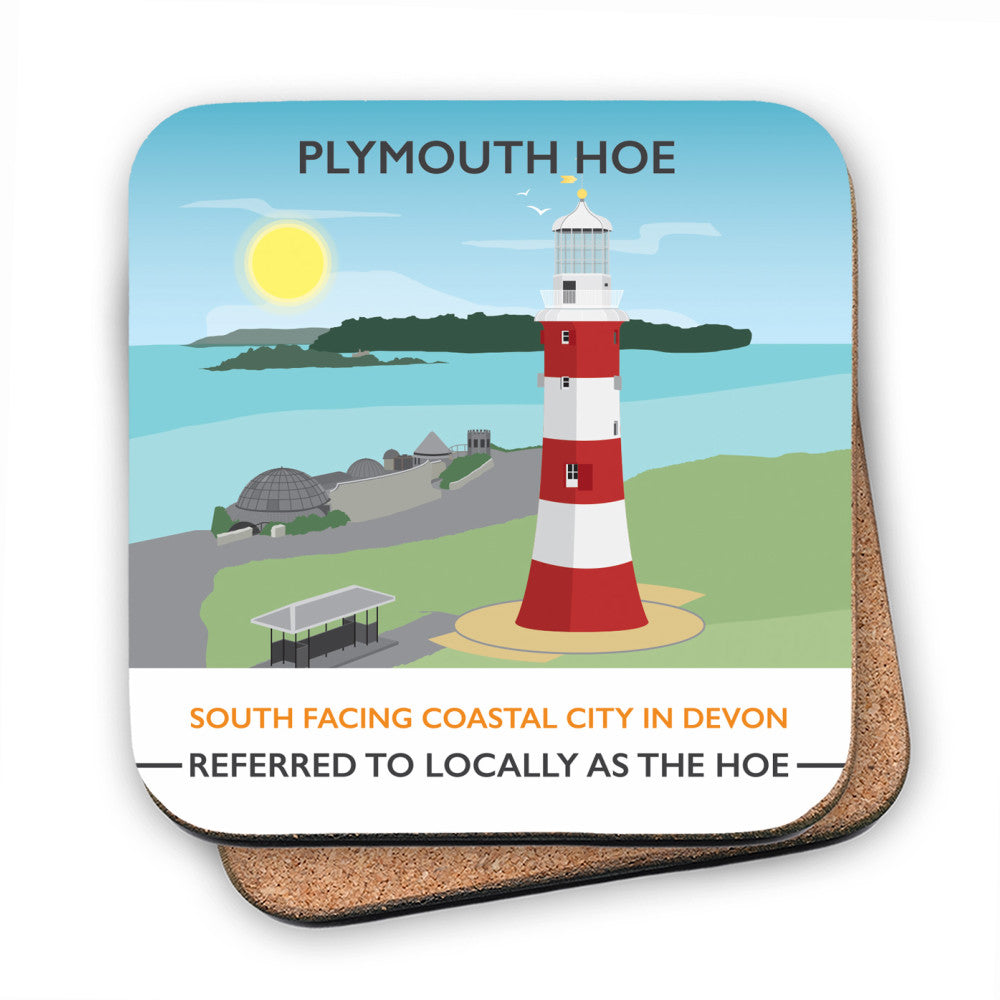 Plymouth Hoe, Devon MDF Coaster