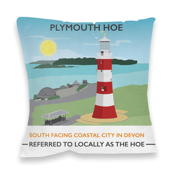 Plymouth Hoe, Devon Fibre Filled Cushion