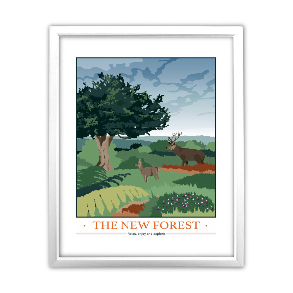 The New Forest, Hampshire - Art Print
