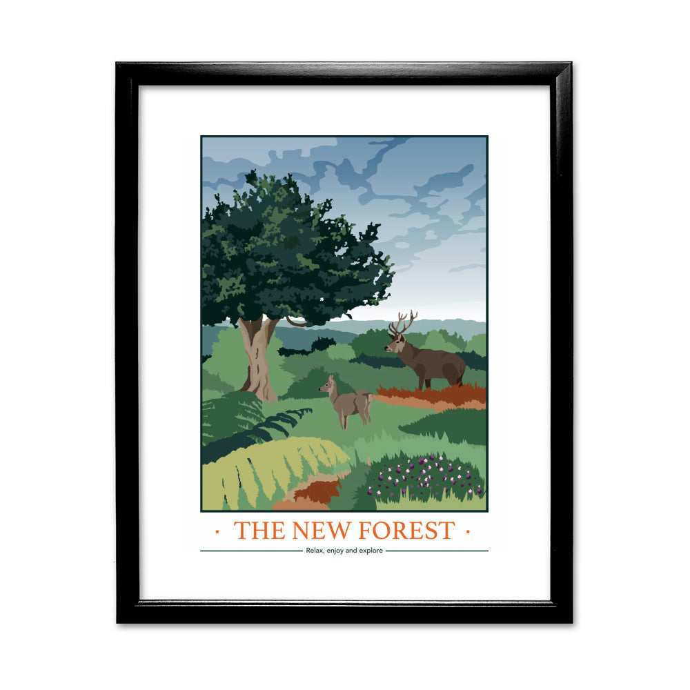 The New Forest, Hampshire - Art Print