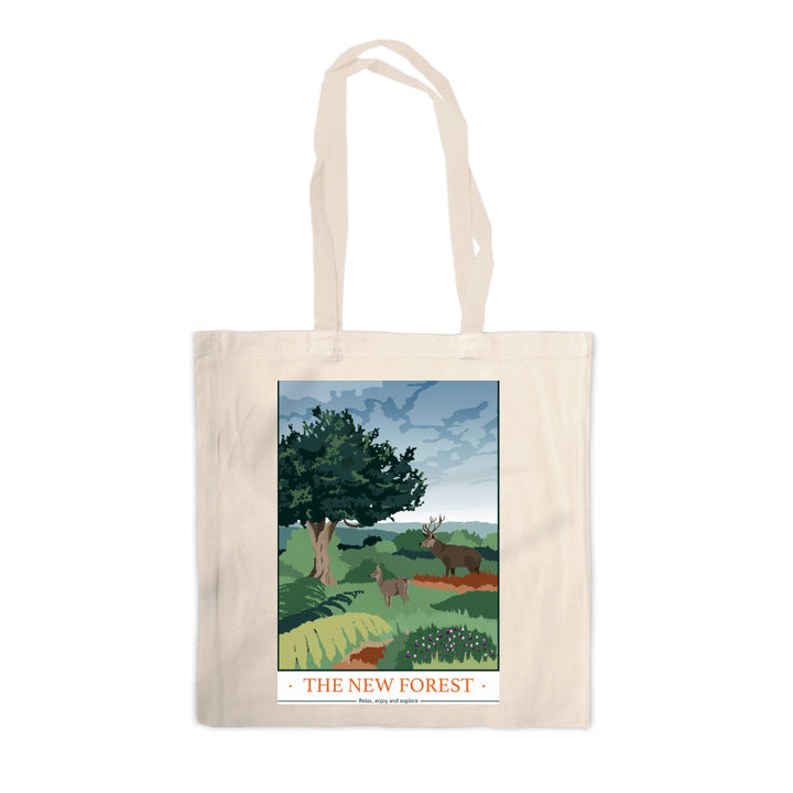 The New Forest, Hampshire Canvas Tote Bag