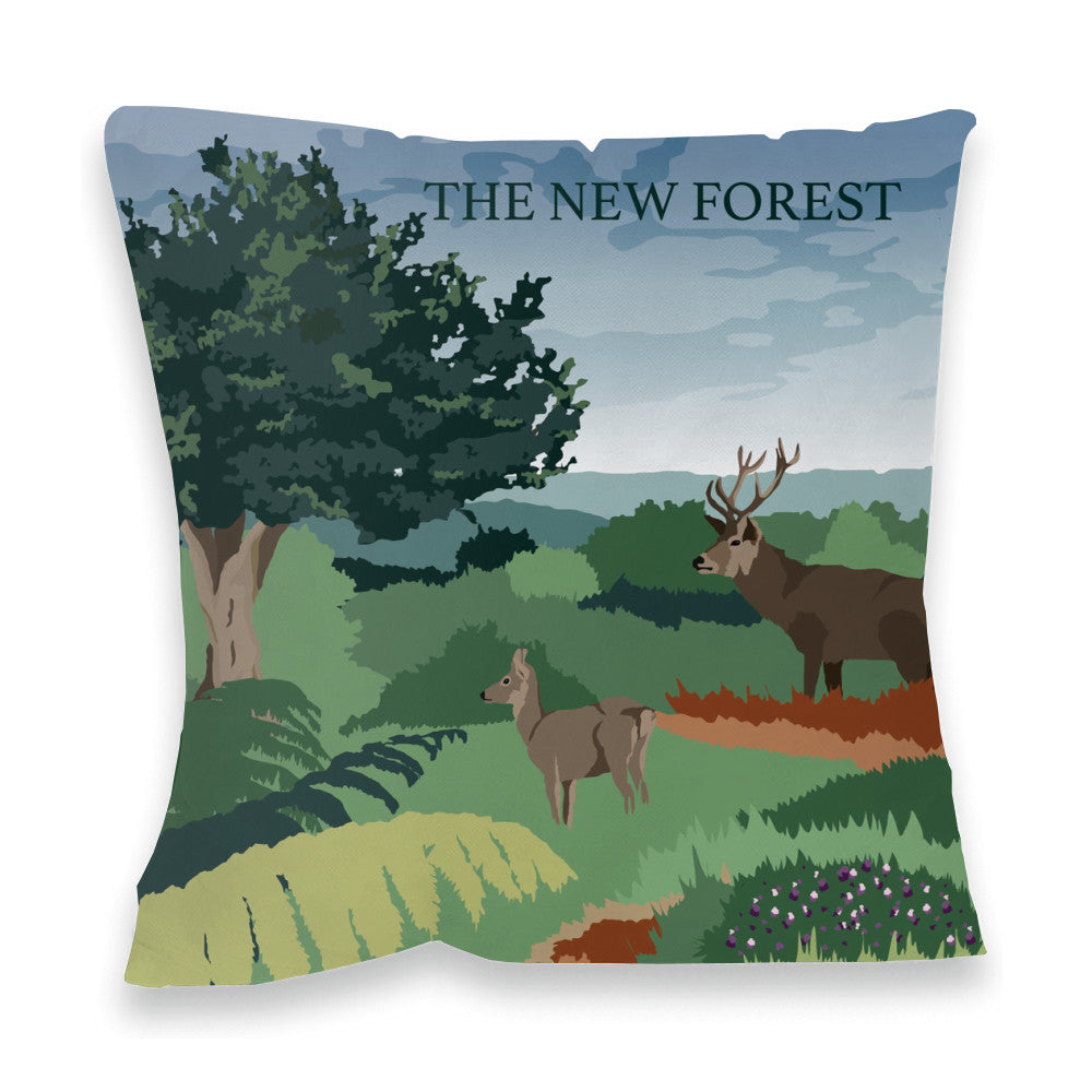 The New Forest, Hampshire Fibre Filled Cushion