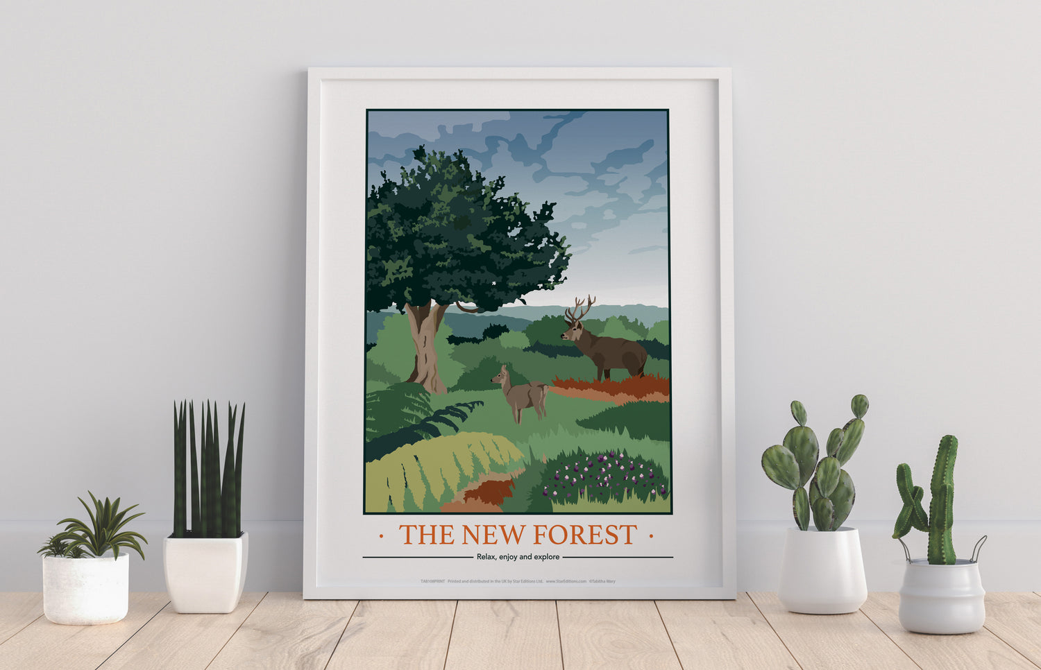 The New Forest, Hampshire - Art Print