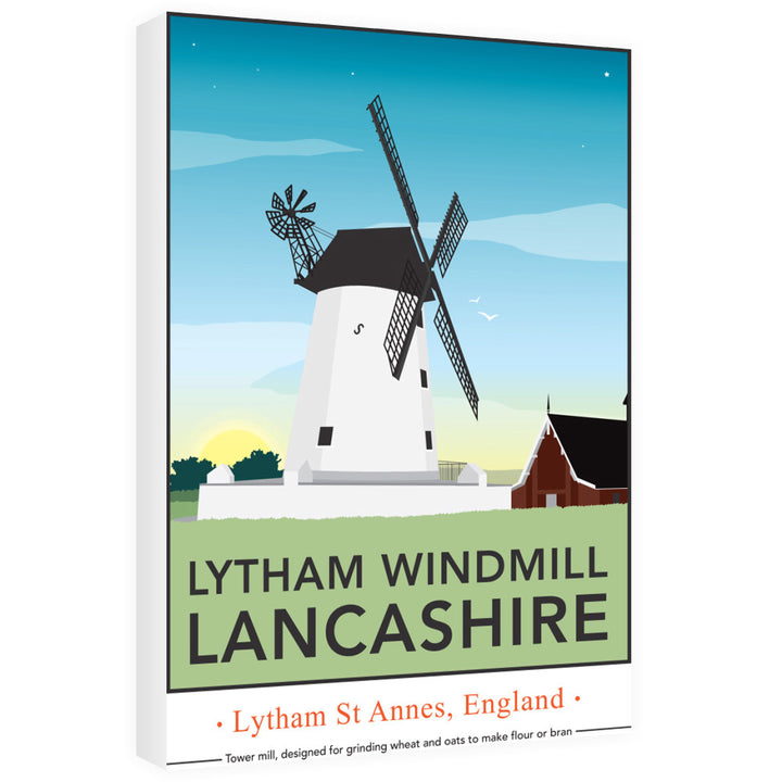 Lytham Windmill, Lytham St Annes, Lancashire 60cm x 80cm Canvas