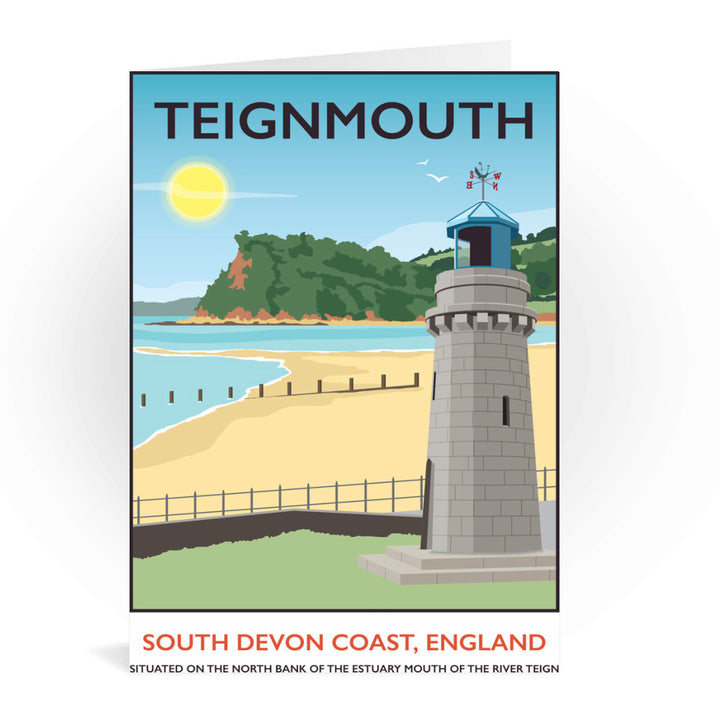 Teignmouth, Devon Greeting Card 7x5