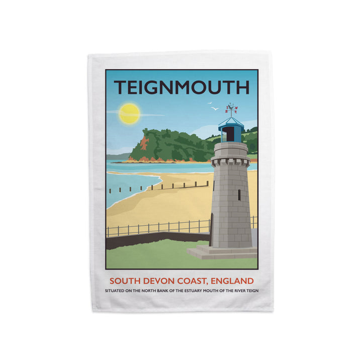 Teignmouth, Devon Tea Towel