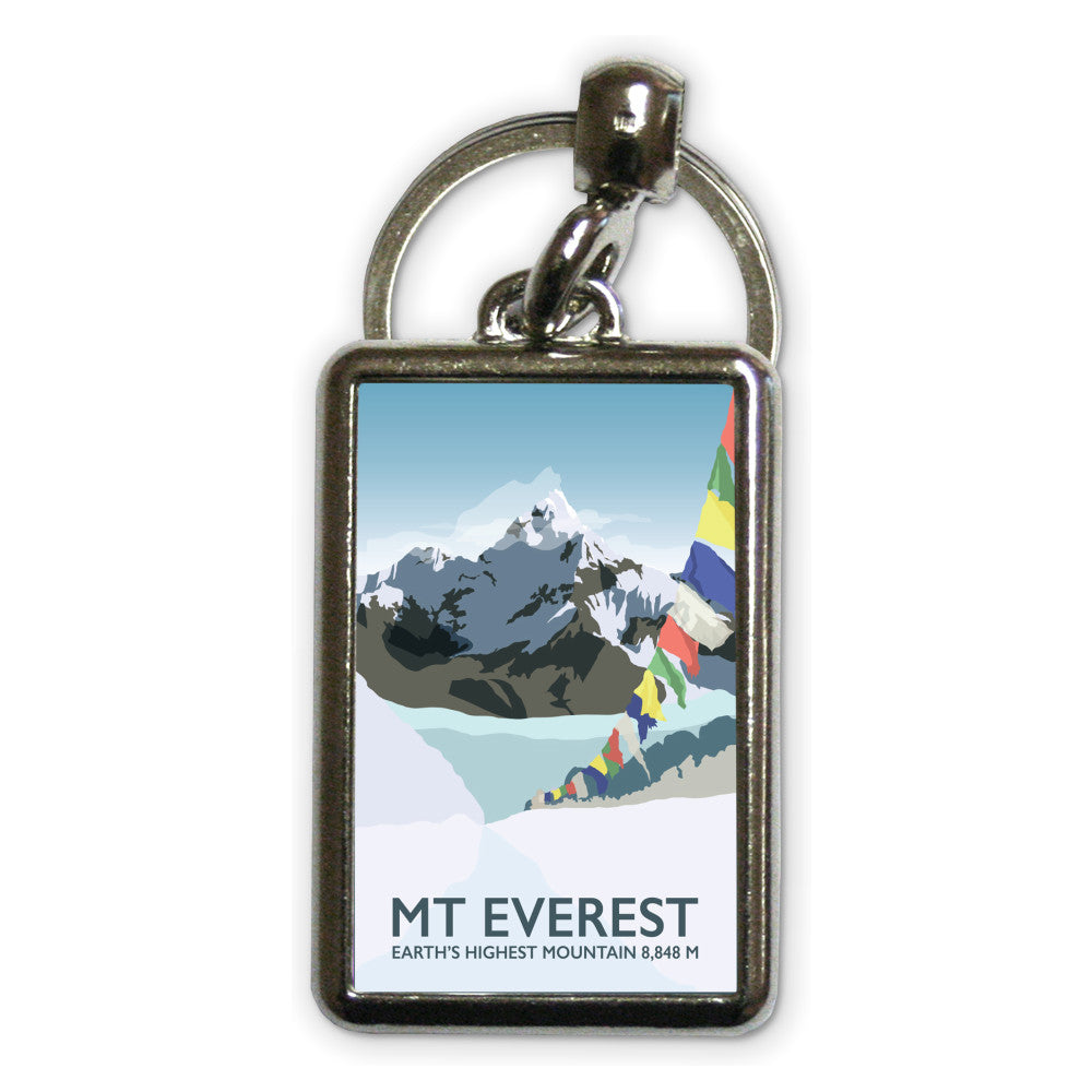 Mount Everest, Metal Keyring