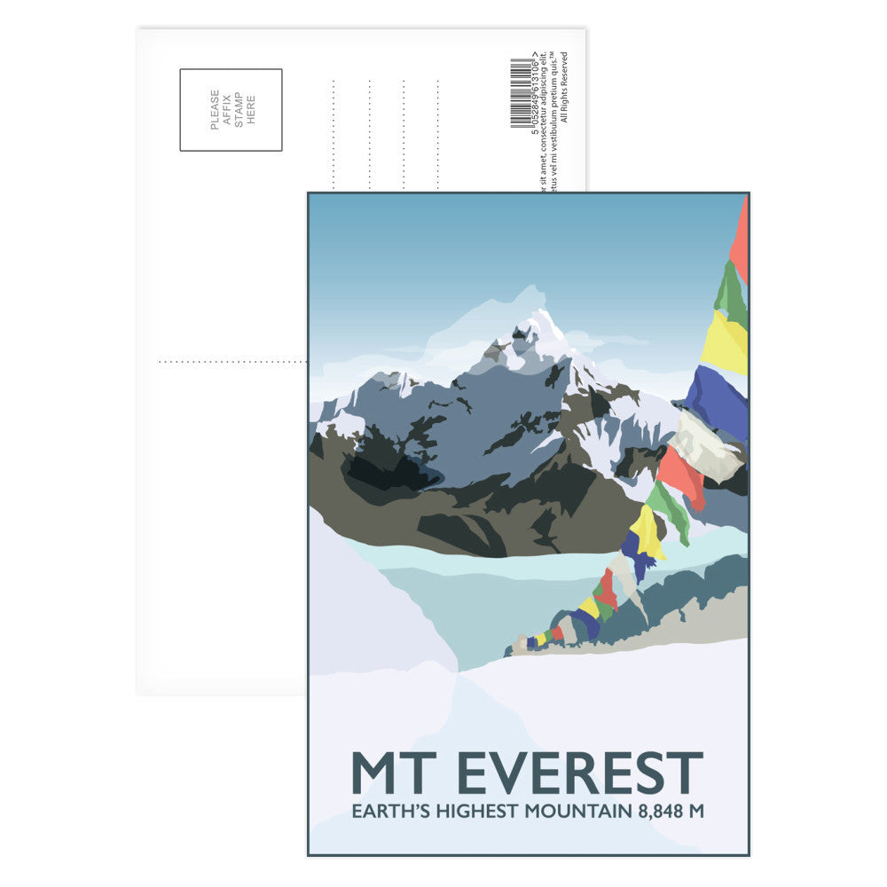 Mount Everest, Postcard Pack