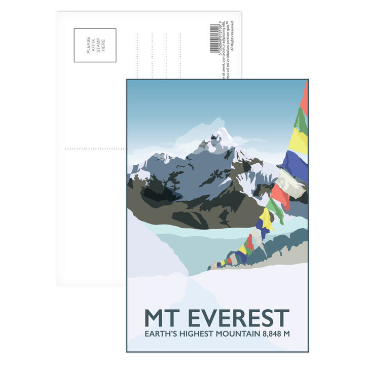 Mount Everest, Postcard Pack