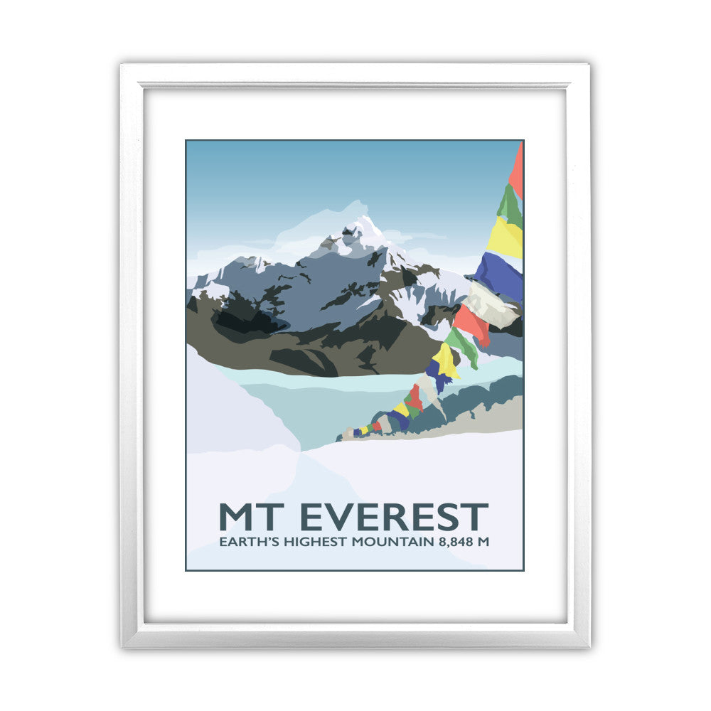 Mount Everest, - Art Print