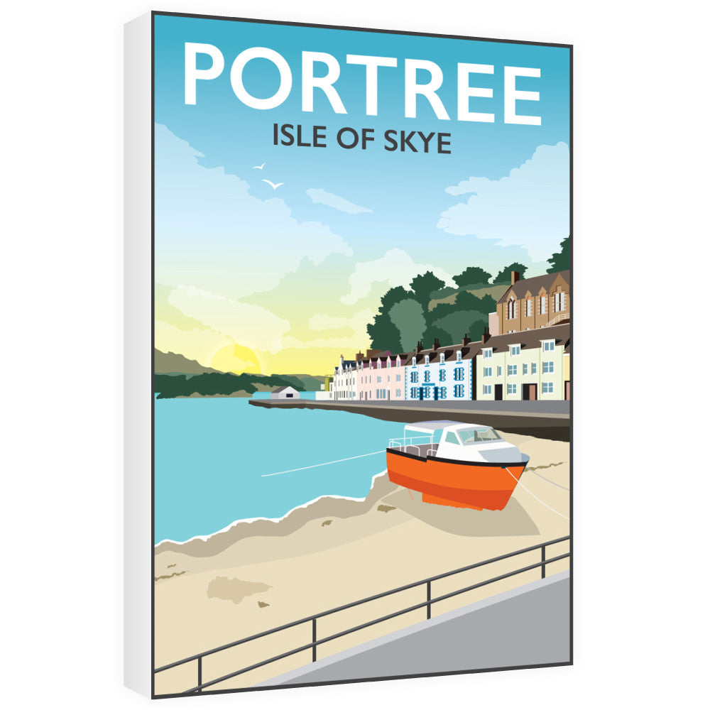 Portree, Isle Of Skye 60cm x 80cm Canvas