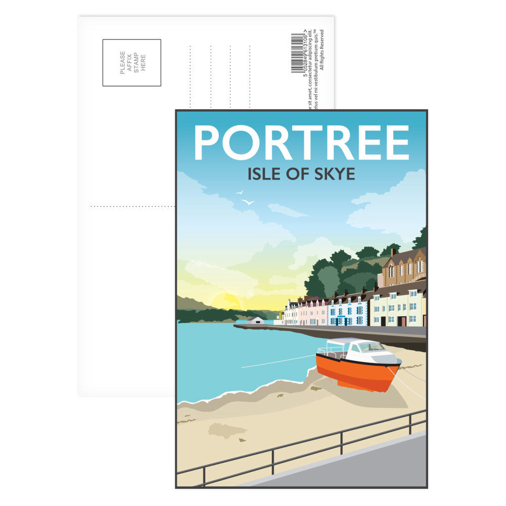 Portree, Isle Of Skye Postcard Pack