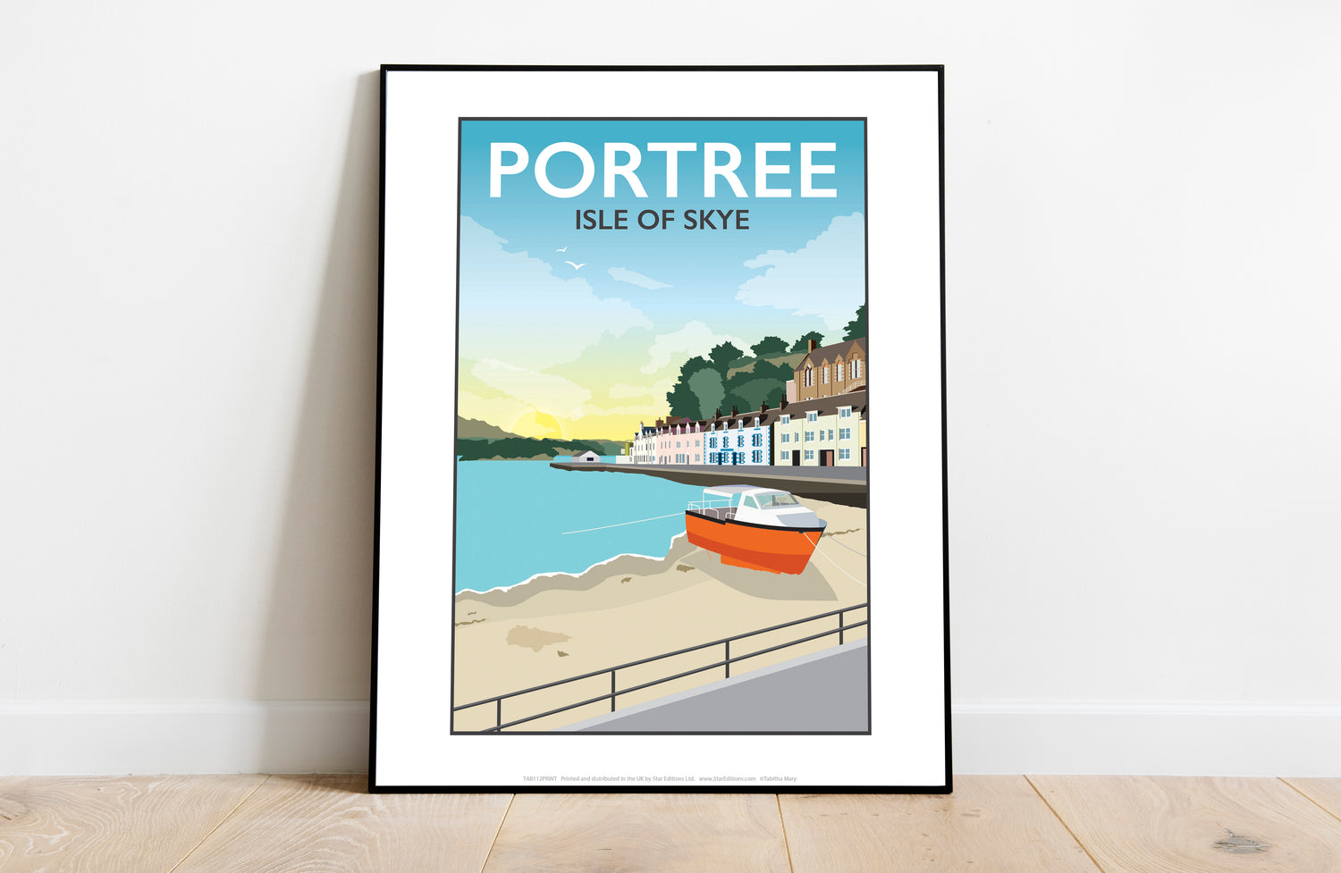 Portree, Isle Of Skye - Art Print