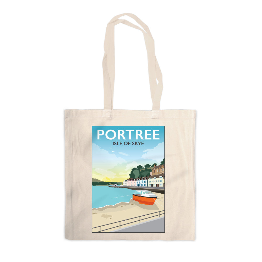 Portree, Isle Of Skye Canvas Tote Bag