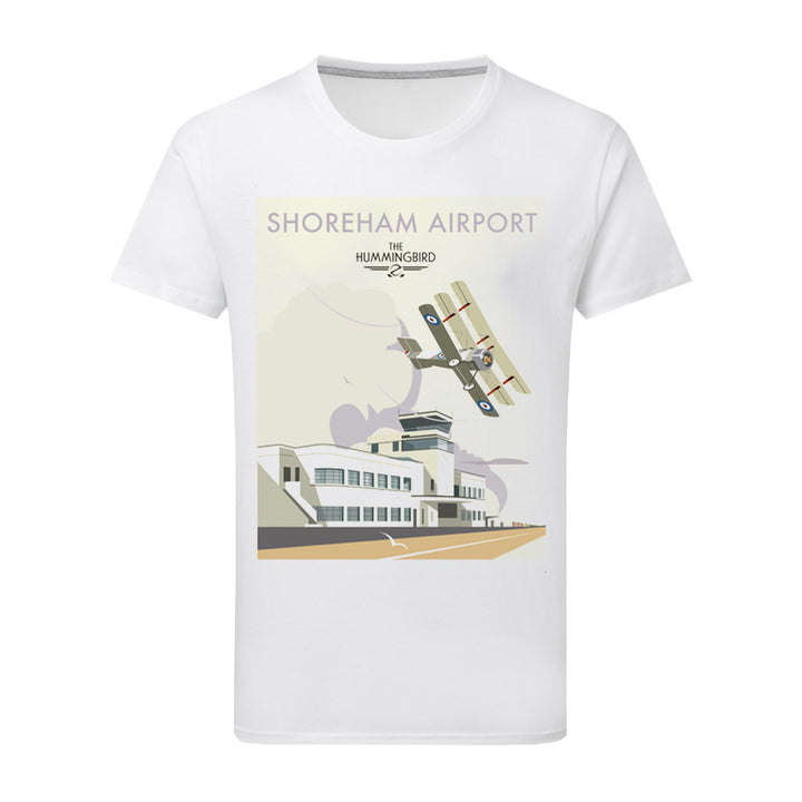 Shoreham Airport T-Shirt by Dave Thompson