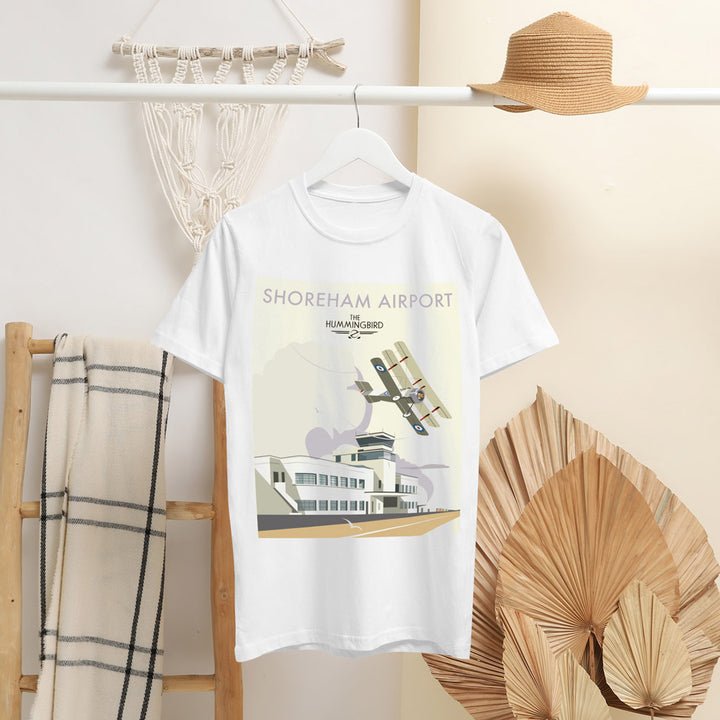 Shoreham Airport T-Shirt by Dave Thompson