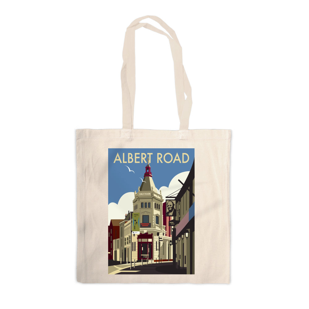 Albert Road, Portsmouth Canvas Tote Bag