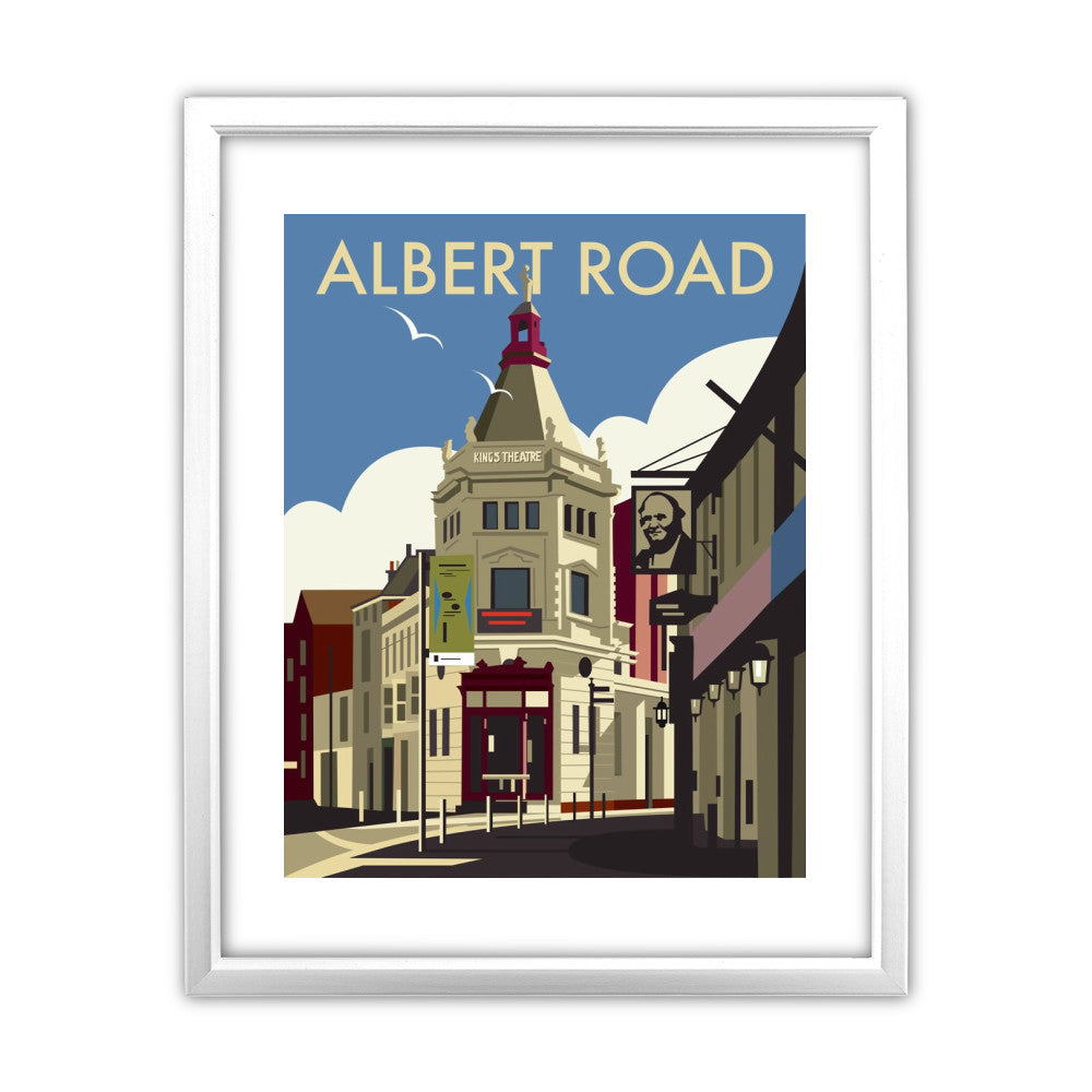 Albert Road, Portsmouth - Art Print