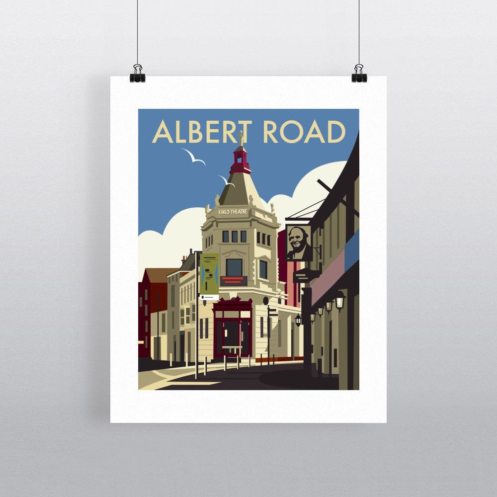 Albert Road, Portsmouth Fine Art Print