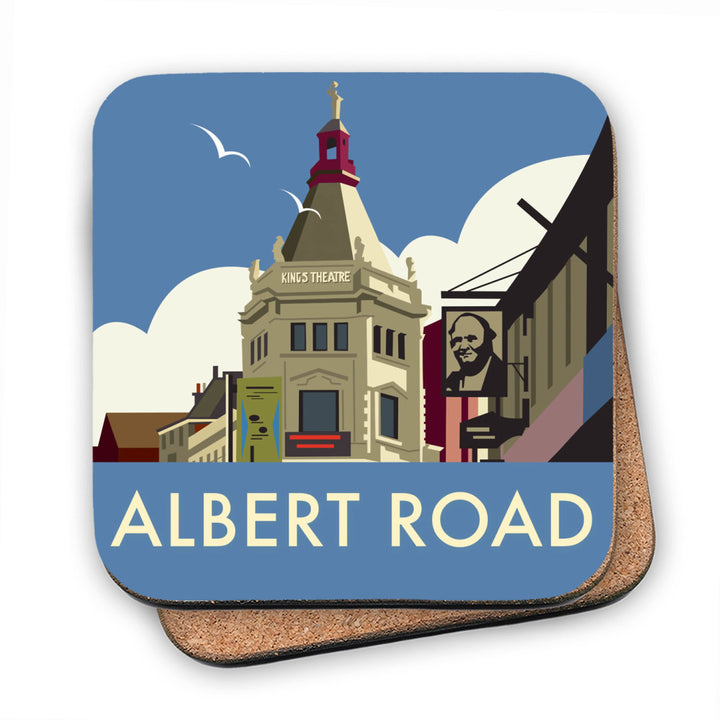 Albert Road, Portsmouth MDF Coaster