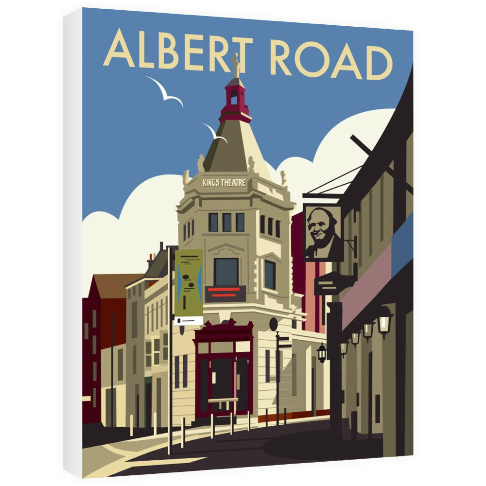 Albert Road, Portsmouth Canvas