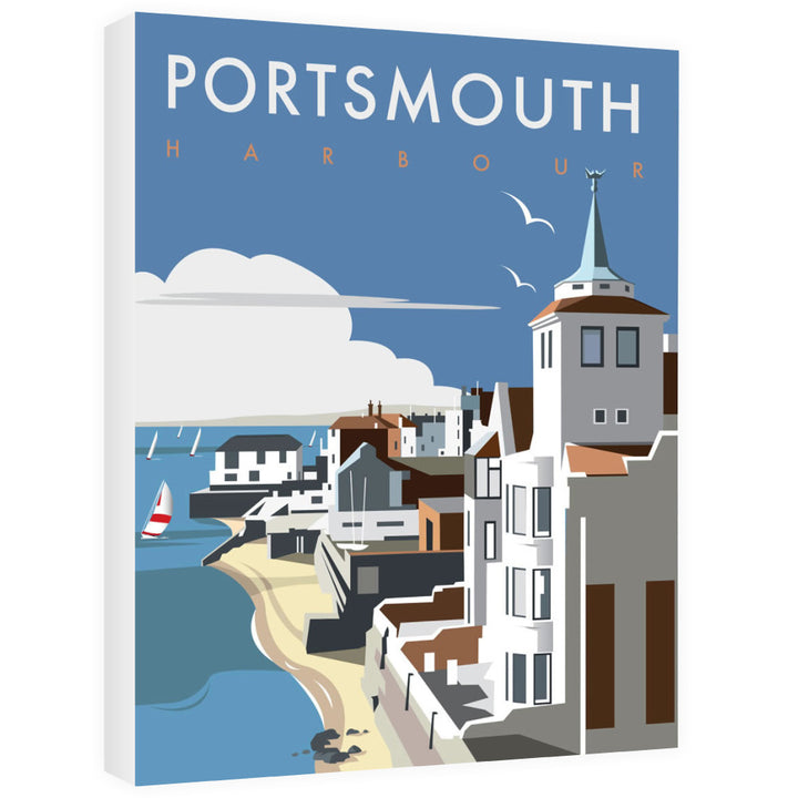 Portsmouth Harbour Canvas
