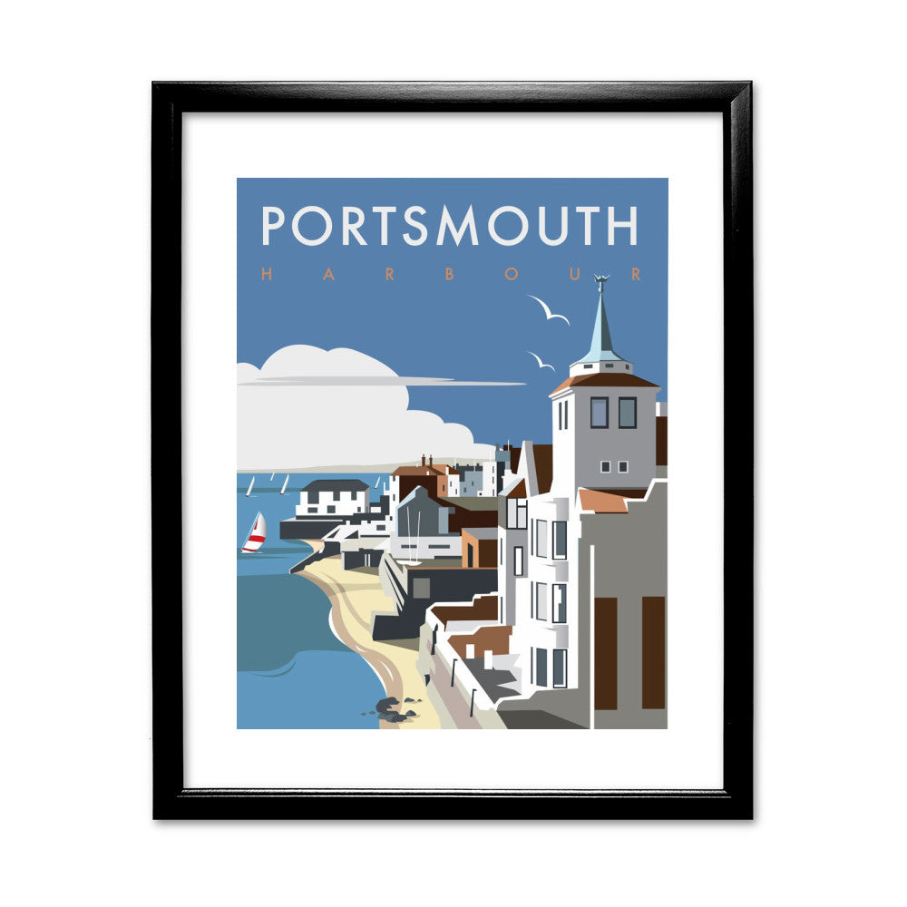 Portsmouth Harbour - Art Print