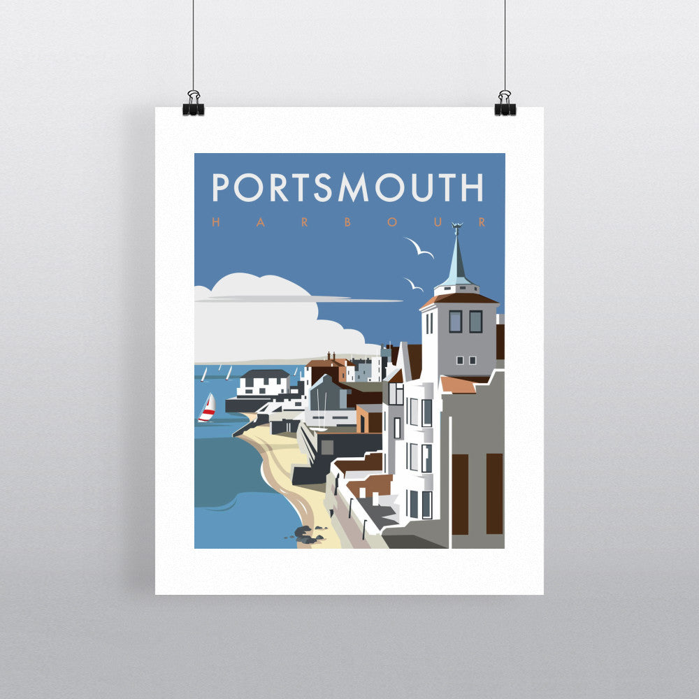 Portsmouth Harbour - Art Print