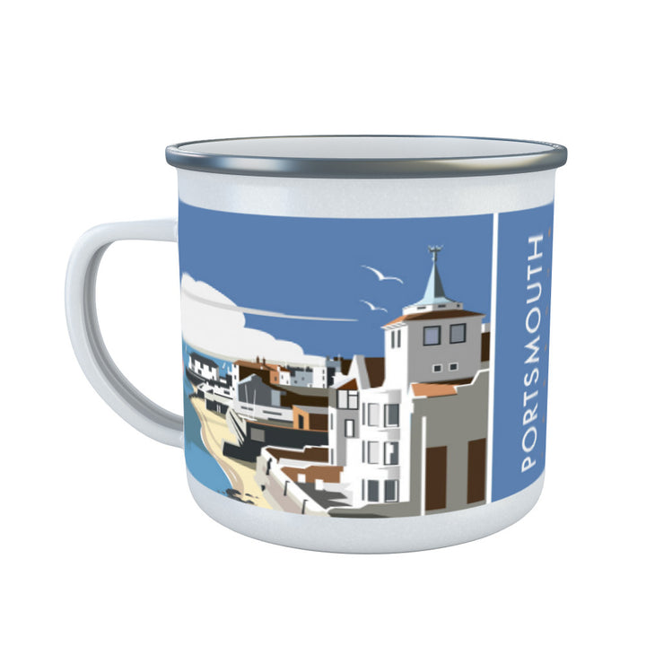 Portsmouth Harbour Enamel Mug