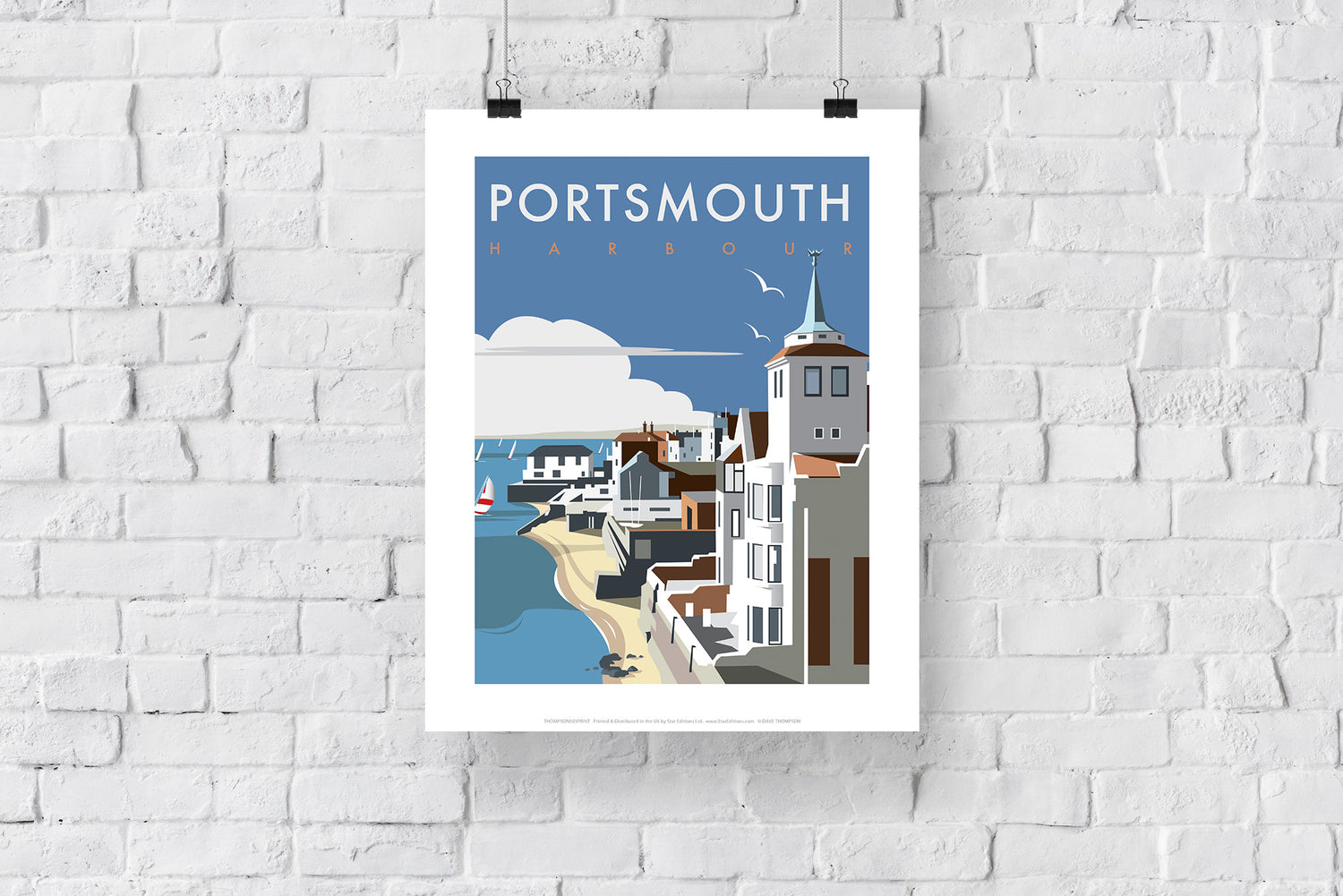 Portsmouth Harbour - Art Print