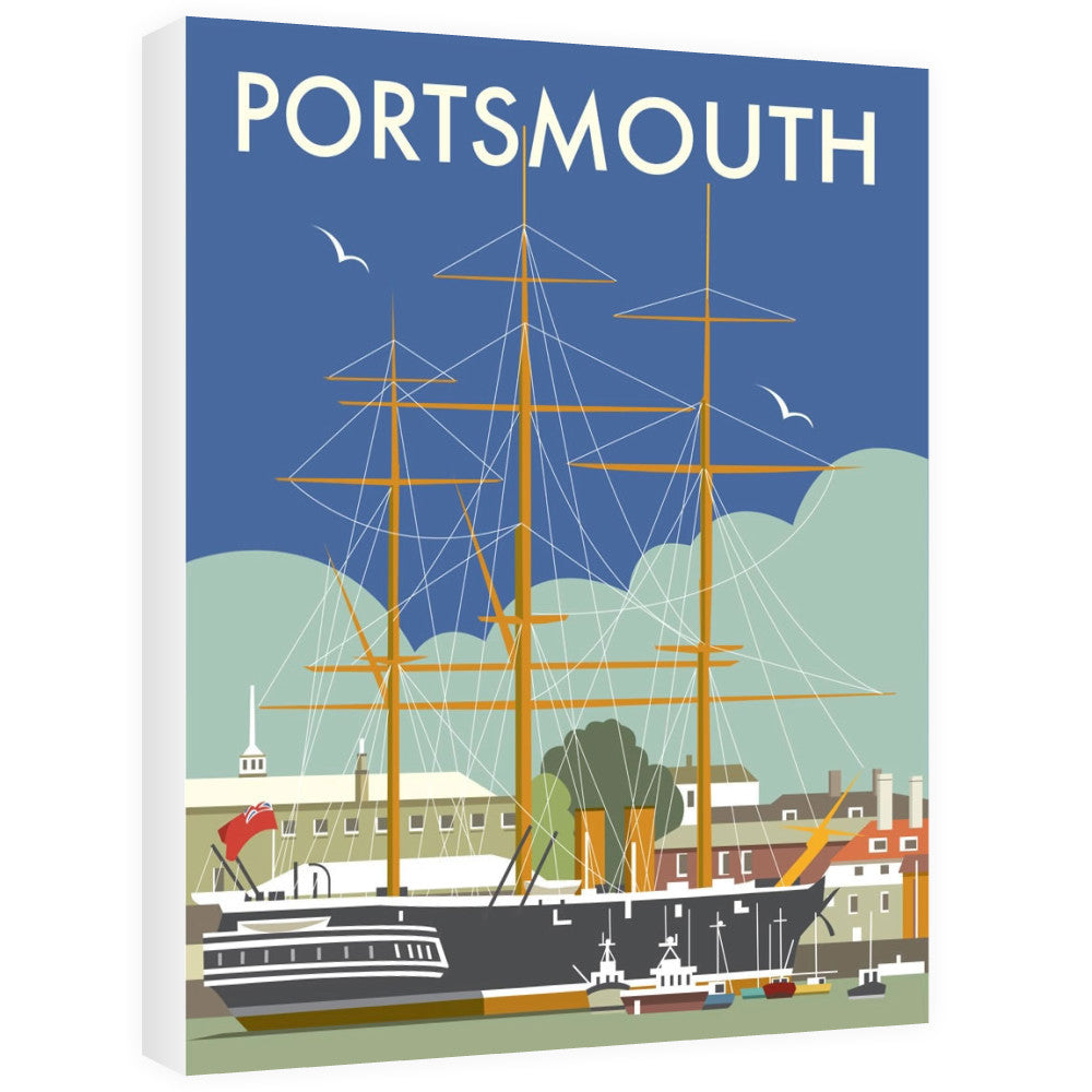HMS Warrior, Portsmouth Canvas