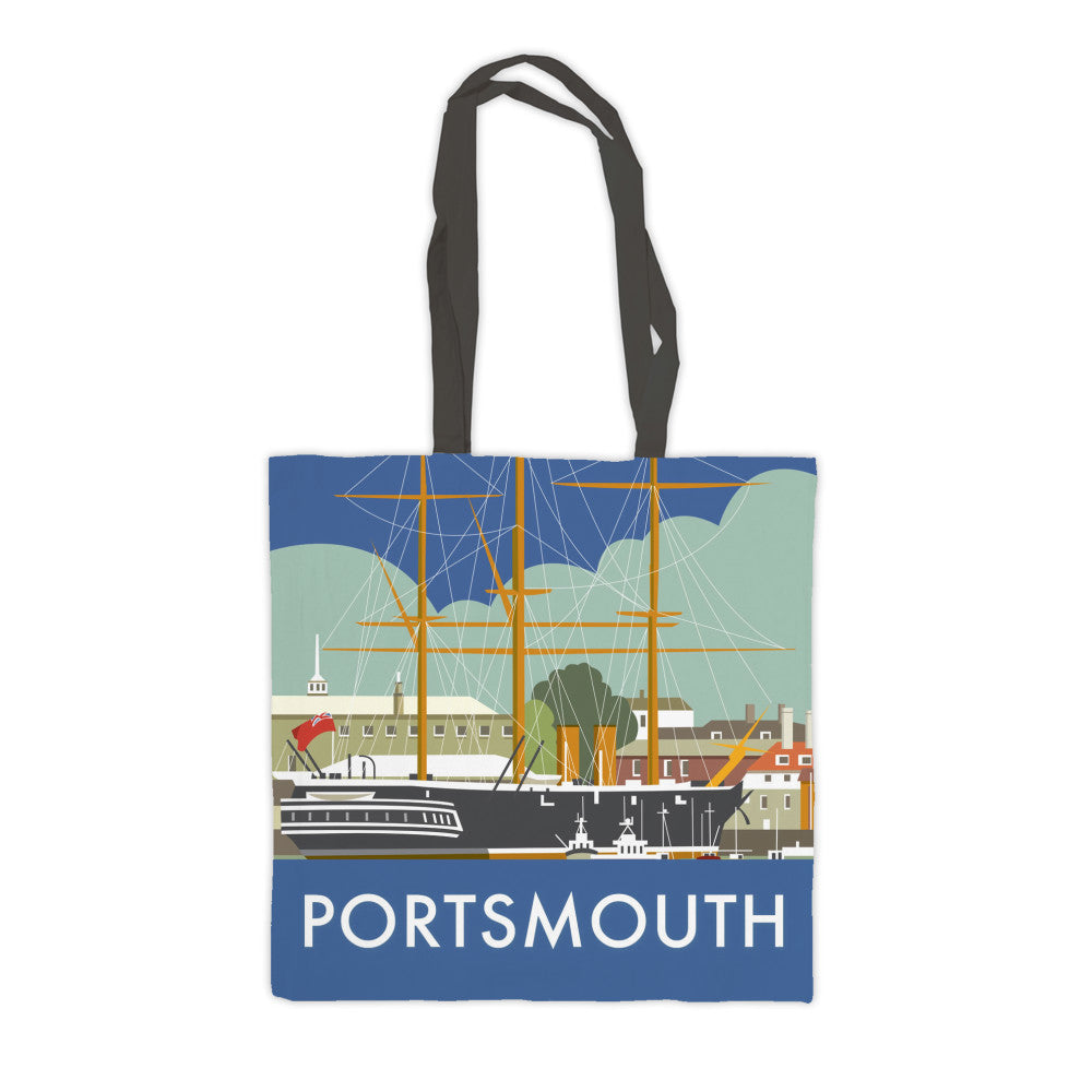 HMS Warrior, Portsmouth Premium Tote Bag
