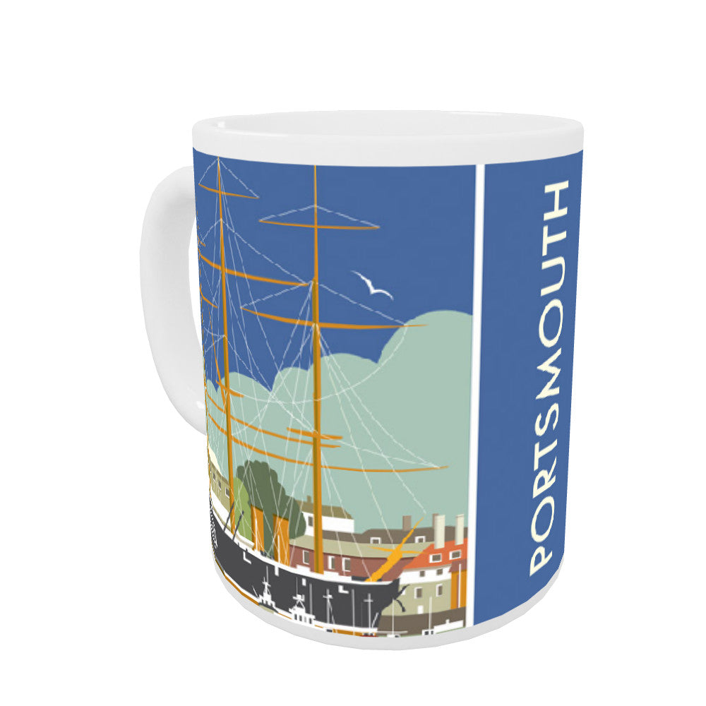 HMS Warrior, Portsmouth Coloured Insert Mug