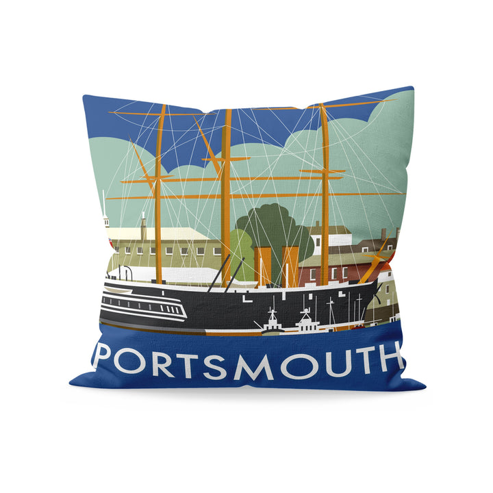 HMS Warrior, Portsmouth Fibre Filled Cushion